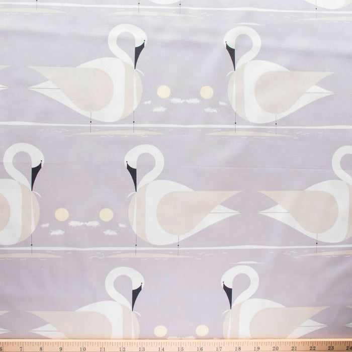 Trumpeter Swan - Woven Modern Fabric Gallery