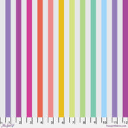 Tula Pink Disco Stripe Whisper - Woven Modern Fabric Gallery