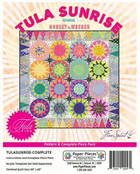 Tula Sunrise Pattern - Woven Modern Fabric Gallery