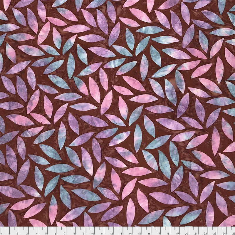 Tumbling Leaf Chestnut Batik - Woven Modern Fabric Gallery