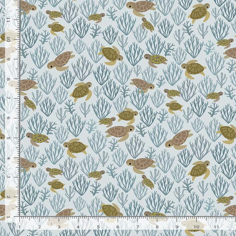 Turtely Cool - Woven Modern Fabric Gallery