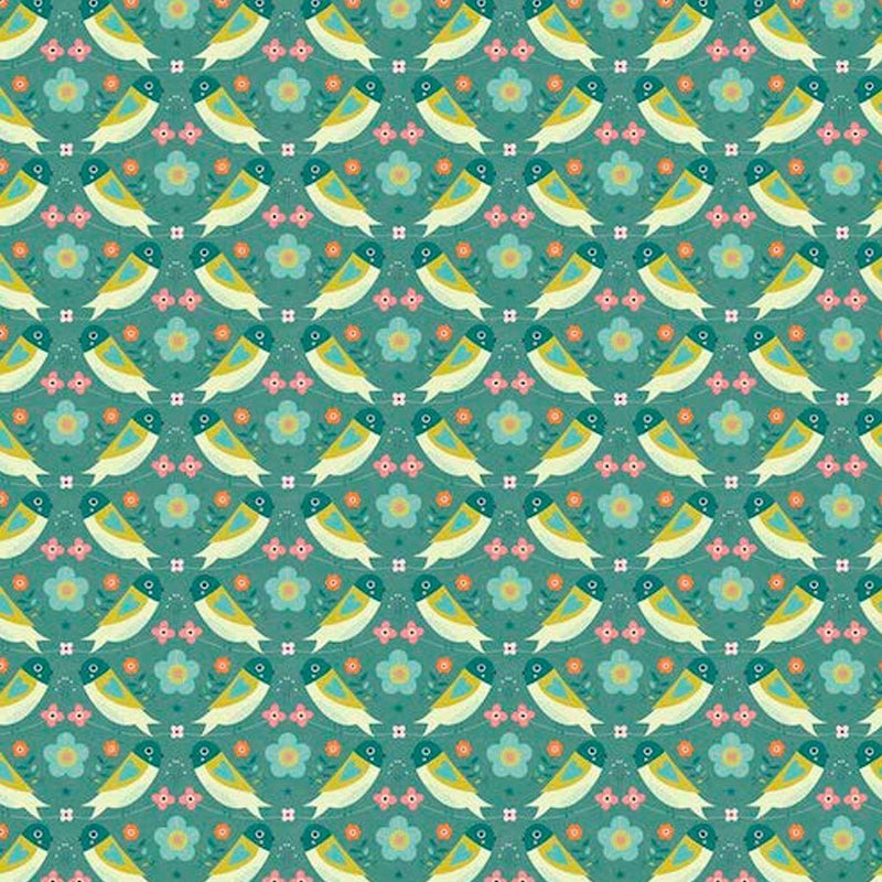 Tweet Tweet - Woven Modern Fabric Gallery