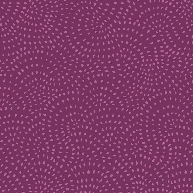 Twist Plum - Woven Modern Fabric Gallery