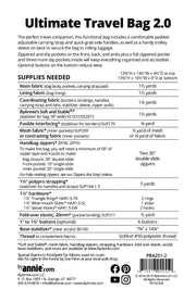 Ultimate Travel Bag .20 - Woven Modern Fabric Gallery