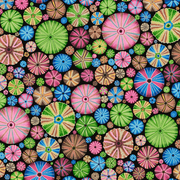 Urchin Multi - Woven Modern Fabric Gallery