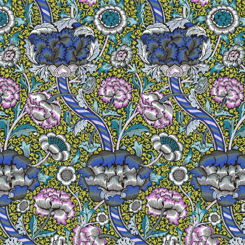 Wandle Contrast - Woven Modern Fabric Gallery