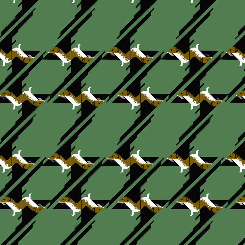 Western Weasel - Woven Modern Fabric Gallery