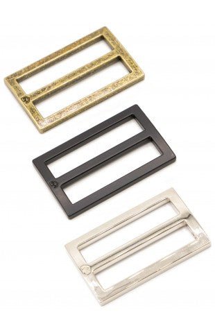 Widemouth Slider 1.5" Nickel - Woven Modern Fabric Gallery