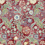 Wilhelmina Crimson - Woven Modern Fabric Gallery