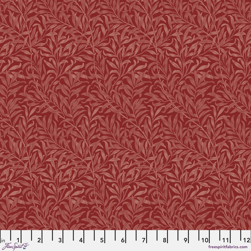 Willow Boughs Red - Woven Modern Fabric Gallery