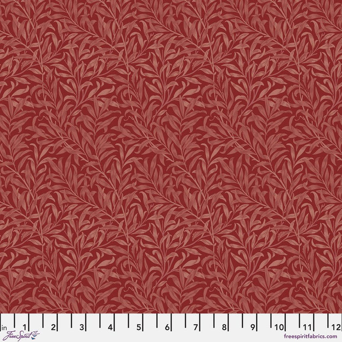 Willow Boughs Red - Woven Modern Fabric Gallery