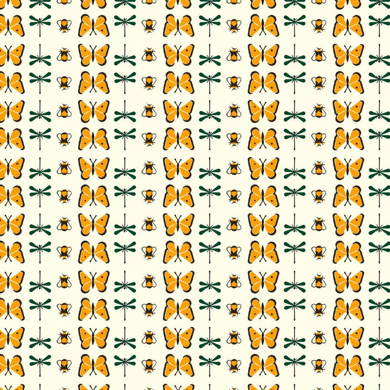 Winged Bugs - Woven Modern Fabric Gallery