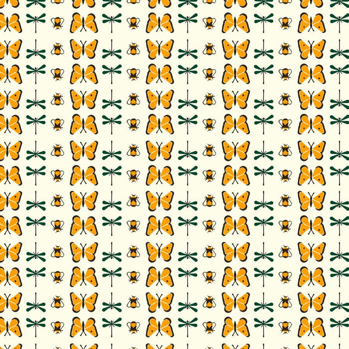 Winged Bugs - Woven Modern Fabric Gallery