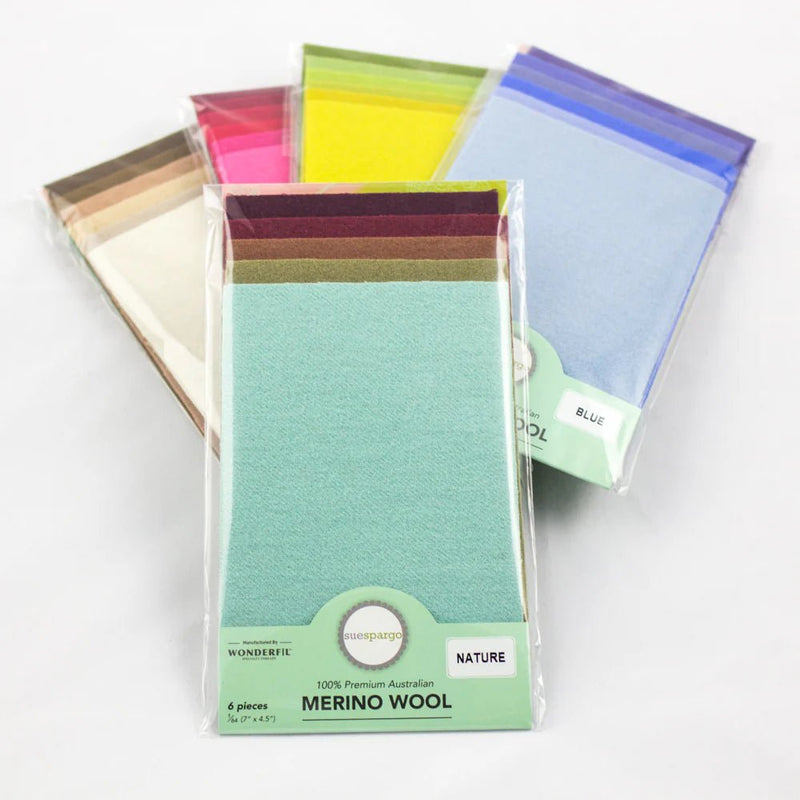Wonderfil Merino Wool Fat 1/64 - Woven Modern Fabric Gallery