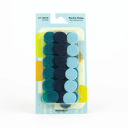 Wonderfil Pre Cut Wool Circle Appliqué Pack 3/4" - Woven Modern Fabric Gallery