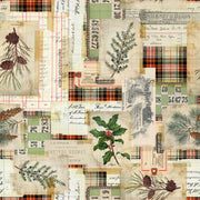 Woodland Collage Multi - Woven Modern Fabric Gallery