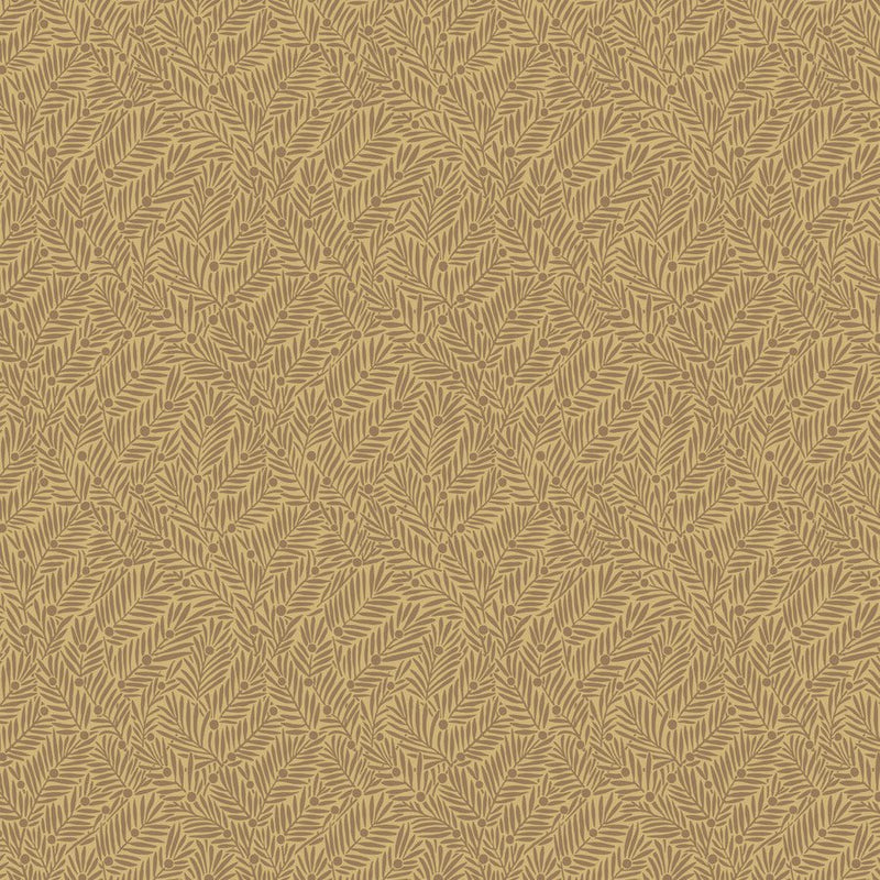 Yew & Aril Gold - Woven Modern Fabric Gallery