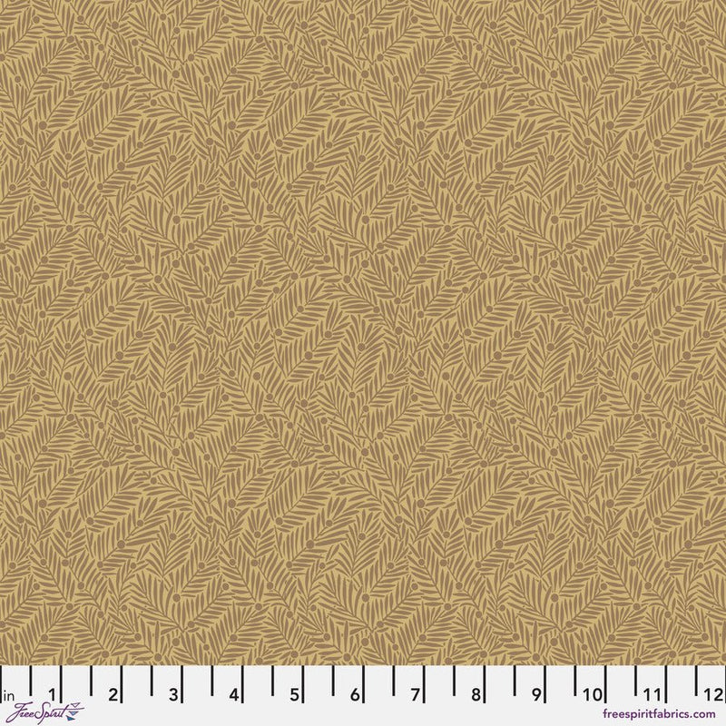 Yew & Aril Gold - Woven Modern Fabric Gallery