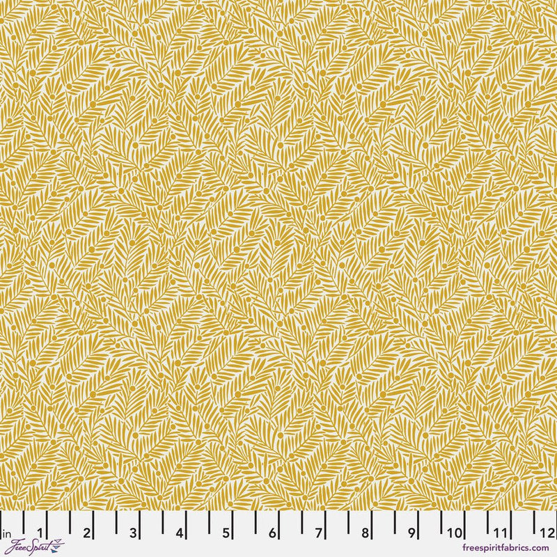 Yew & Aril Sunshine - Woven Modern Fabric Gallery