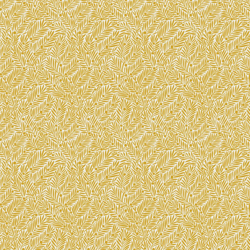 Yew & Aril Sunshine - Woven Modern Fabric Gallery