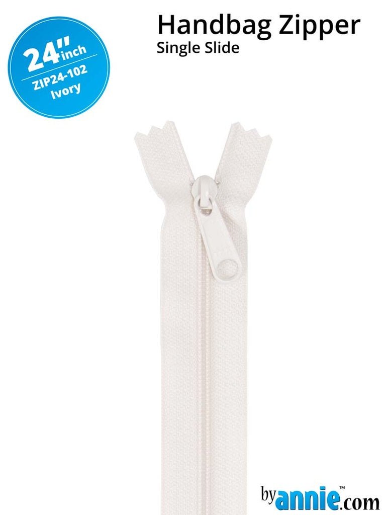 Zipper 24" single slide By Annie - Woven Modern Fabric Gallery