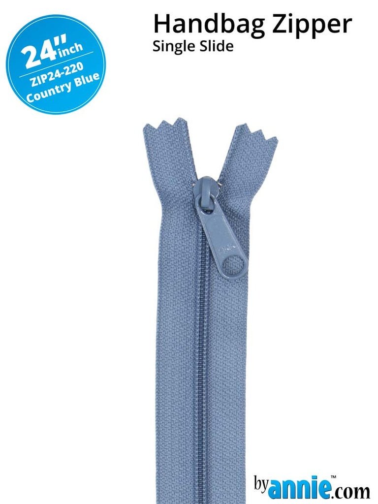 Zipper 24" single slide By Annie - Woven Modern Fabric Gallery