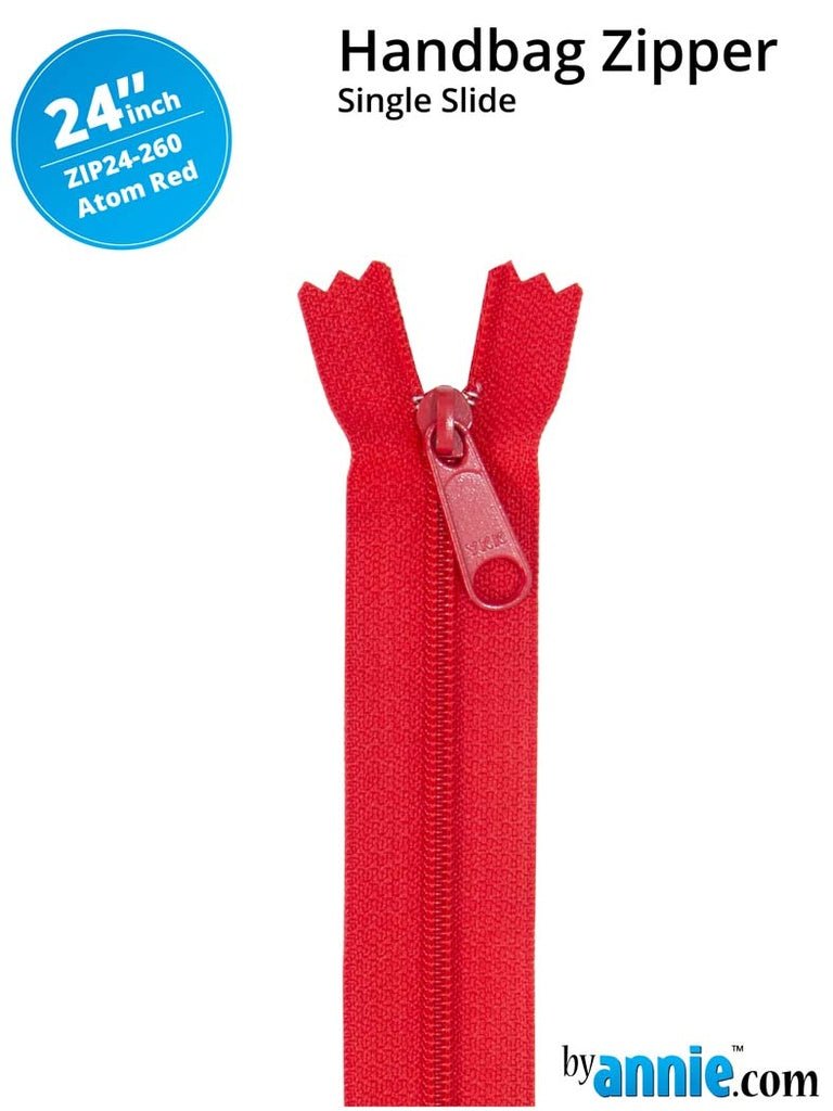 Zipper 24" single slide By Annie - Woven Modern Fabric Gallery