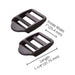 1" strap adjuster black plastic set of two from By Annie sold by Online Canadian Fabric Store Woven Modern Fabric Gallery