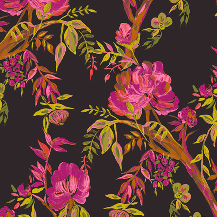 Betty Anns Glamour fabric by Bari J for Art Gallery Fabrics . Sold by Canadian online fabric store Woven Fabric Gallery.