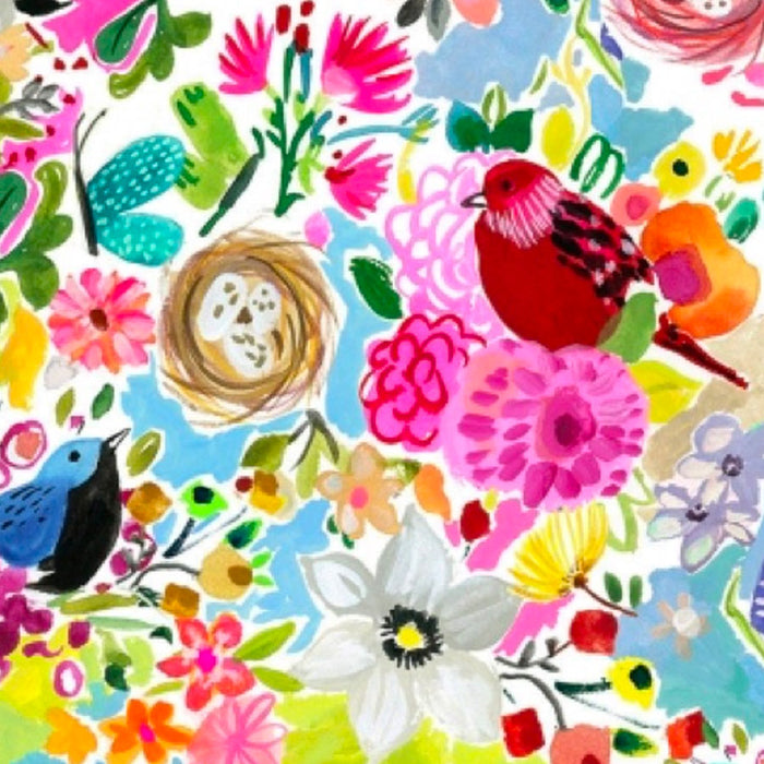 Bird Jungle fabric from August Wren for Dear Stella Fabrics