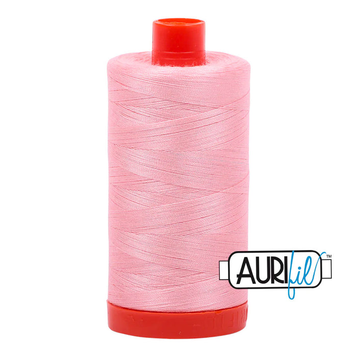 Aurifil Thread Blush #2415. Sold by Canadian online fabric store Woven Fabric Gallery