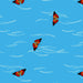 Butterfly Flight Organic fabric by Charley Harper for Birch Fabrics. Sold by Canadian online fabric store Woven Fabric Gallery.