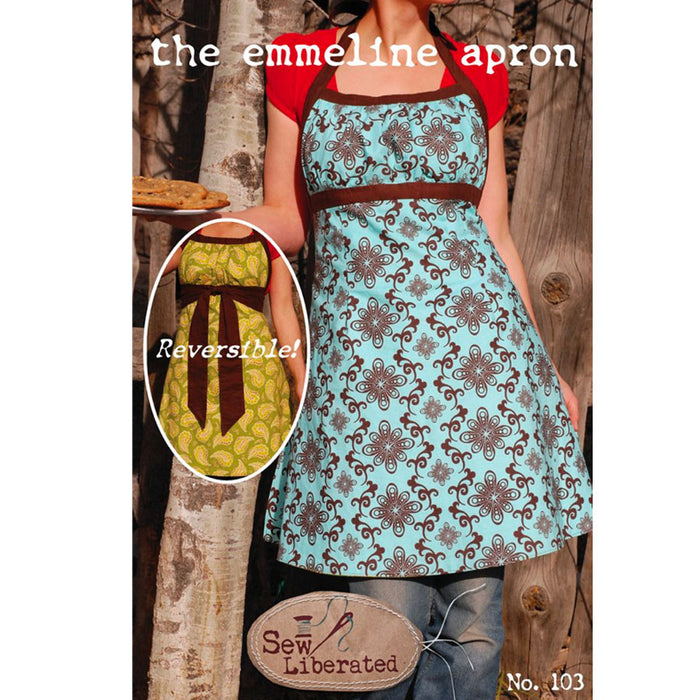 Emmiline  sewing pattern from Sew Liberated. Sold by Canadian online fabric store Woven Fabric Gallery. 