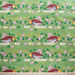 Family Outing organic fabric  by Charley Harper. Sold by Canadian online fabric store Woven Fabric Gallery.