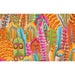 Feathers Yellow fabric by Kaffe Fassett sold by Online Canadian Fabric Store Woven Modern Fabric Gallery