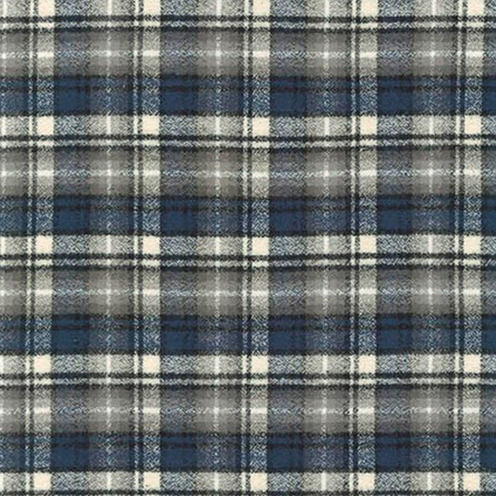 Mammoth Flannel 10" charm squares  Blue fabric from Robert Kaufman Fabrics sold by Online Canadian Fabric Store Woven Modern Fabric Gallery