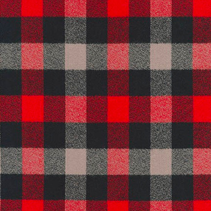 Mammoth Flannel 10" charm squares fabric Red fabric from Robert Kaufman . Sold by Canadian online fabric store Woven Fabric Gallery. 
