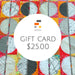 Woven Modern Fabric Gallery Gift Card 25
