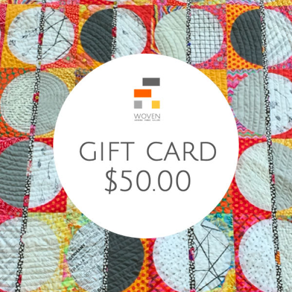 Woven Modern Fabric Gallery Gift Card 50