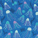 Jelly Fish fabric from Dashwood Studios. Sold by Canadian online fabric store Woven Fabric Gallery. 