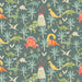 Jurassic Forest  fabric from Dear Stella. Sold by Canadian online fabric store Woven Fabric Gallery.