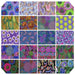 Dark 10" charm pack by Kaffe Fassett.  Sold by Canadian online fabric store Woven Fabric Gallery.
