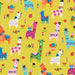 Fiesta Llamas fabric from Dashwood Studios. Sold by Canadian online fabric store Woven Fabric Gallery. 