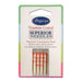 Superior Machine Assorted Needles. Sold by Canadian online fabric store Woven Fabric Gallery.