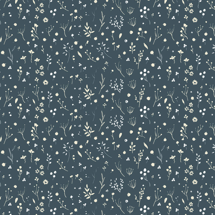 Night Time Organic Knit  Cotton by Birch Fabrics. Sold by Canadian online fabric shop Woven Fabric Gallery.