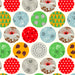 Ornaments fabric by Charley Harper for Birch Organic Fabrics. Sold by Canadian online fabric shop Woven Fabric Gallery.
