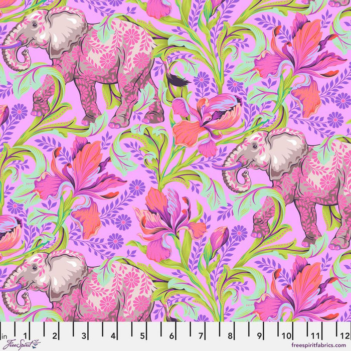 All Ears Cosmic fabric by Tula Pink from the Everglow collection. 100% cotton 44"-45" wide. Sold by Canadian online fabric store Woven Fabric Gallery.