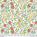 Fruit White fabric . Design by William Morris. 100% cotton 44"-45" wide. Sold by Canadian online fabric store Woven Fabric Gallery.