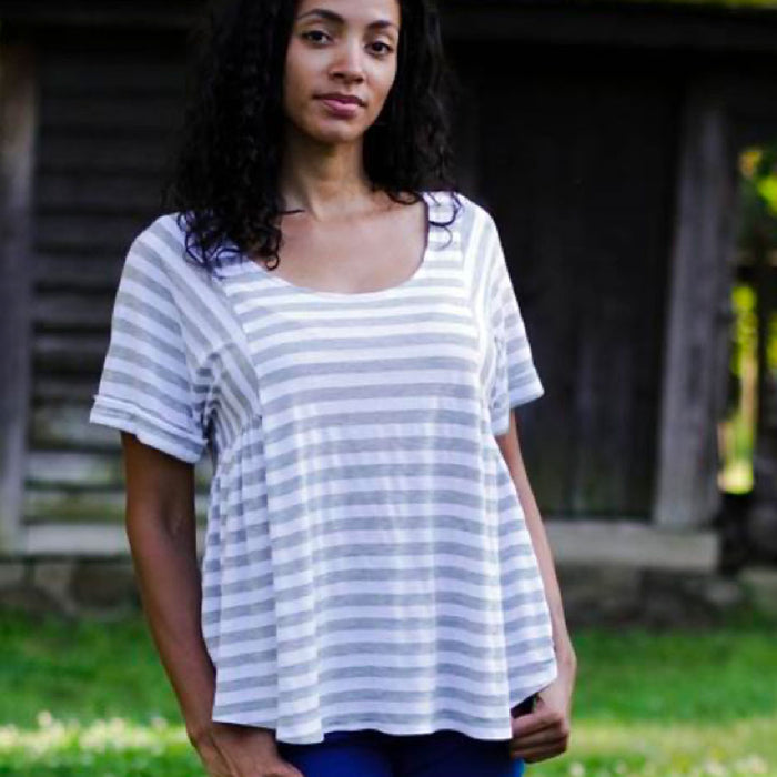 Paloma Top Pattern by Sew Liberated. Sold by Canadian online fabric shop Woven Fabric Gallery.
