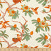 Passion Cream Organic Fabric byMustard Beetle from Birch Fabrics. Sold by Canadian online fabric shop Woven Fabric Gallery.